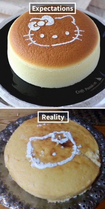 Ожидания vs. реальность: кулинарные фейлы