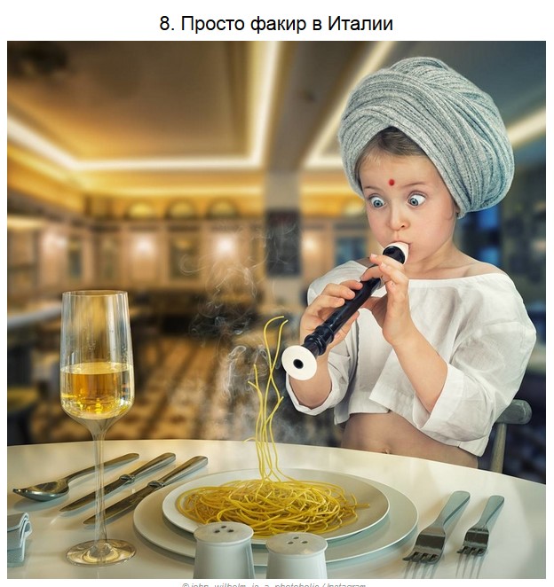 Когда папа фотошопер