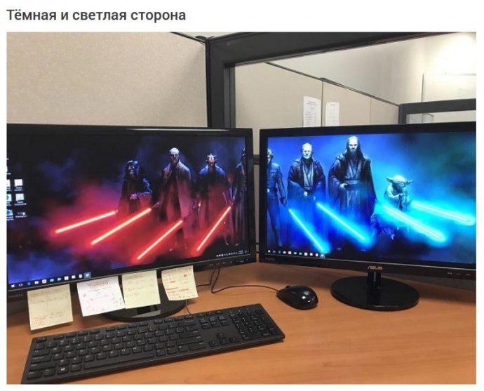 Забавные и креативные рабочие столы