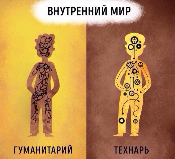 9 забавных отличий технарей от гуманитариев