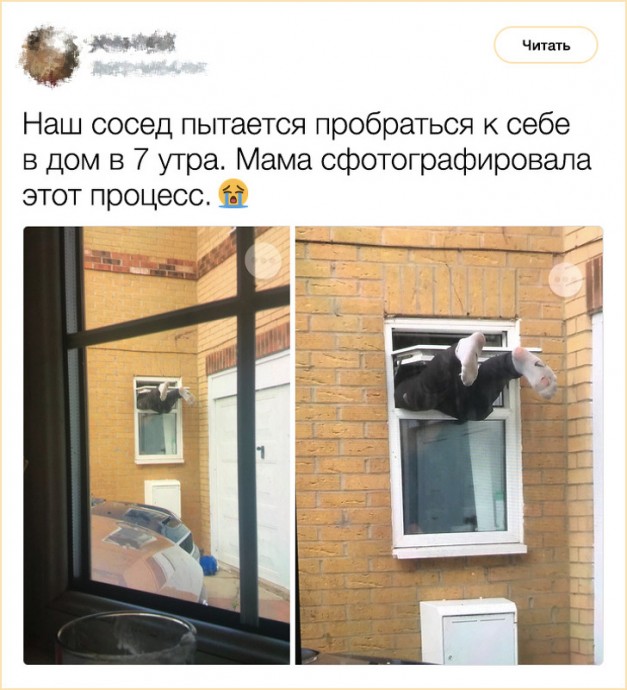 Твиты о сложных отношениях с соседями