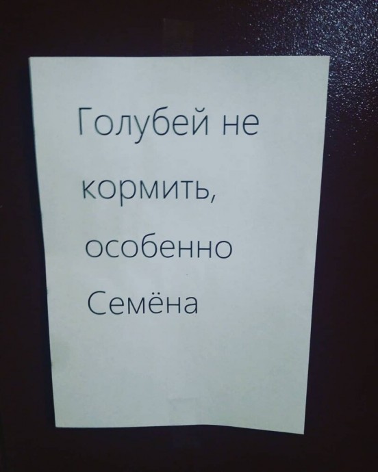 Уморительные объявления