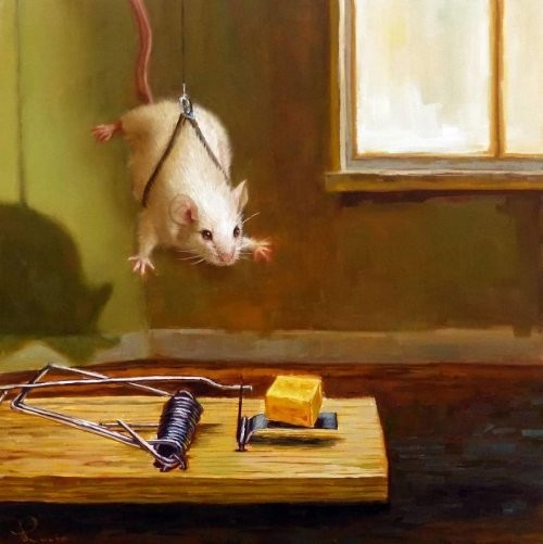 Жизнь мышей в забавных иллюстрациях