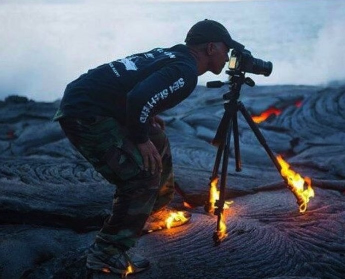 Если ты фотограф National Geographic, то должен быть уже сразу готов к любому