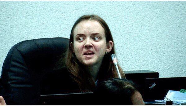 На фото Kati Reitsak, прокурор по особо важным делам Эстонии во время процесса. На фото Kati Reitsak, прокурор по особо важным делам Эстонии во время процесса.