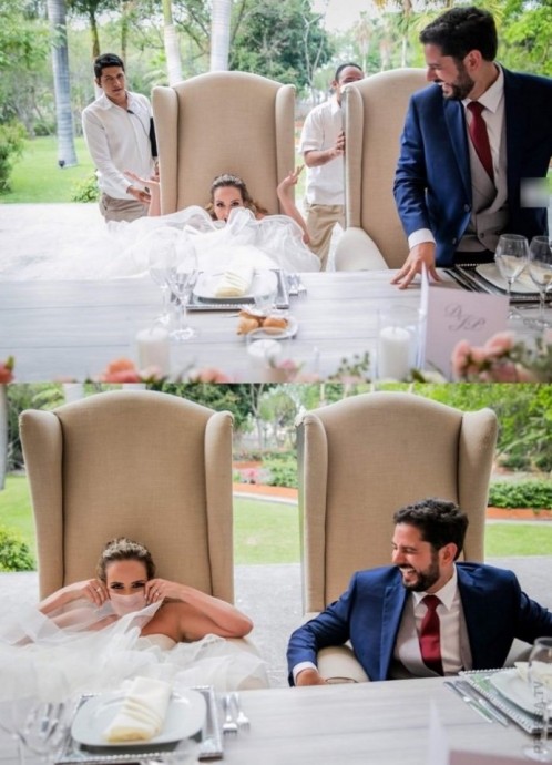 Забавные фотографии со свадеб