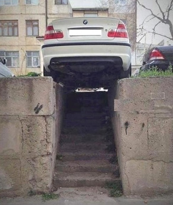 А ты умеешь парковаться?)