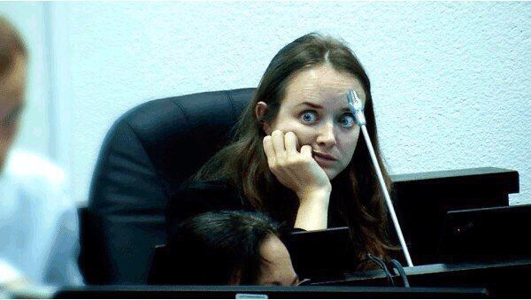 На фото Kati Reitsak, прокурор по особо важным делам Эстонии во время процесса. На фото Kati Reitsak, прокурор по особо важным делам Эстонии во время процесса.