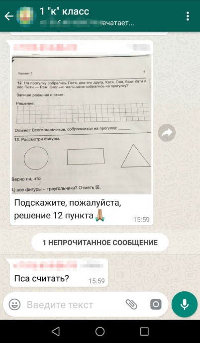 Родительские чаты: смех и конфузы