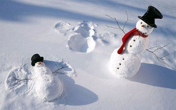 Снеговики бывают разные: