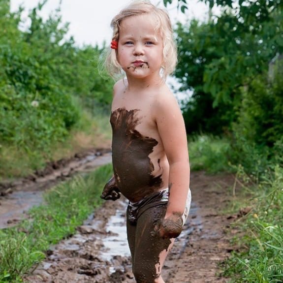 Дети + грязь = Радость