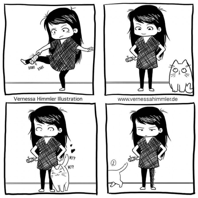 Жизнь с котом