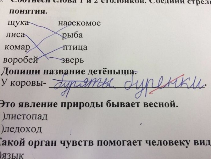 Смешные выходки детей