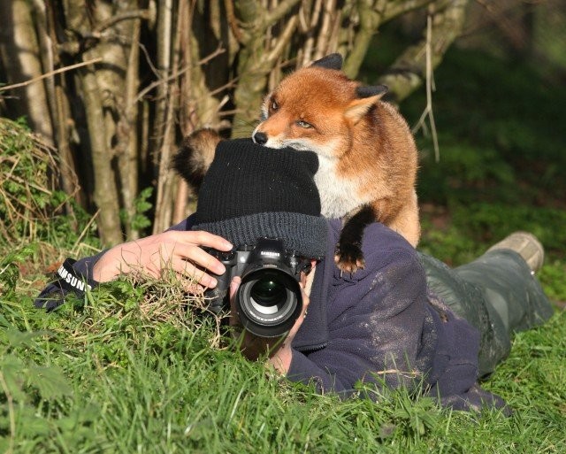 А меня сфоткаешь?