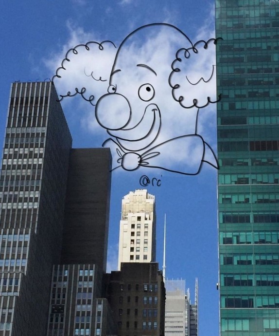 Преобразование обычных облаков в рисунки