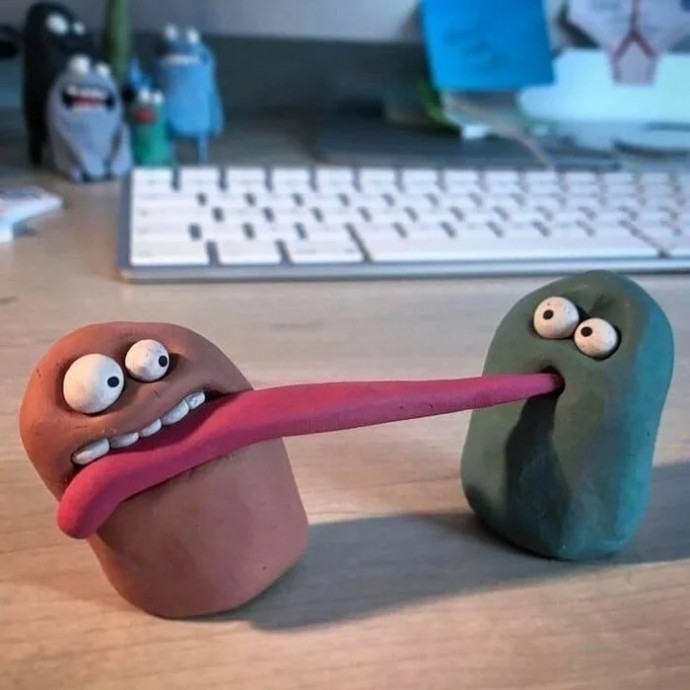 Если есть пластилин,- то скучно не будет!