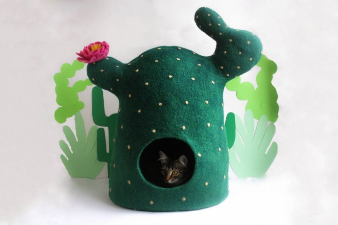 Креативные домики для котиков